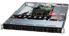 Supermicro A+ Server AS-1115SV-WTNRT 1U UP 10xSFF 2x10 GbE IPMI RED PSU